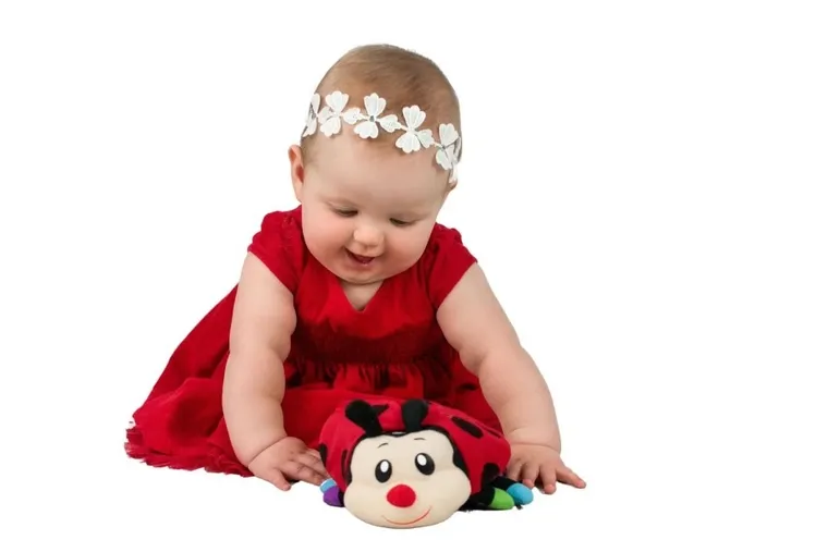 Smily Play, Uciekająca biedronka, zabawka pluszowa