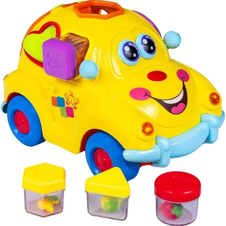 Smily Play, Zabawne auto z muzyką i światłem, sorter