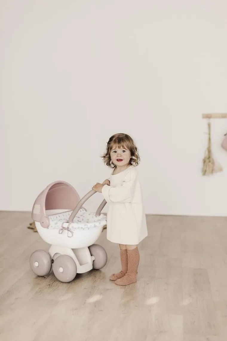 Smoby, Baby Nurse, wózek głęboki z daszkiem