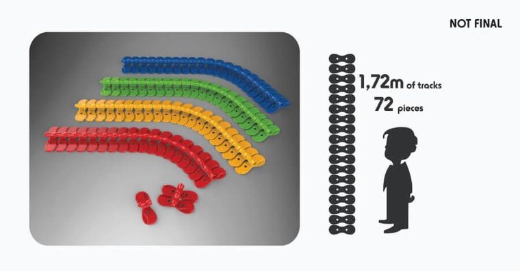 Smoby, Flextreme, zestaw torów dodatkowych