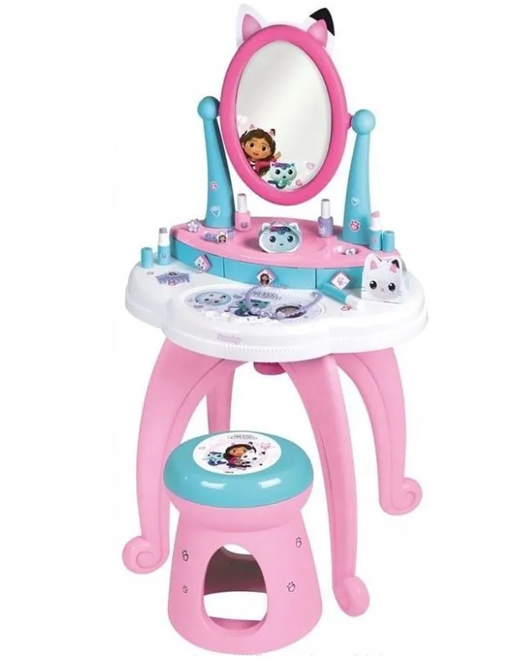 Smoby, Koci domek Gabi, toaletka 2w1