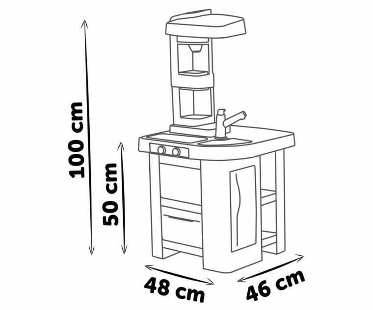 Smoby, miniTefal, kuchnia elektroniczna, studio
