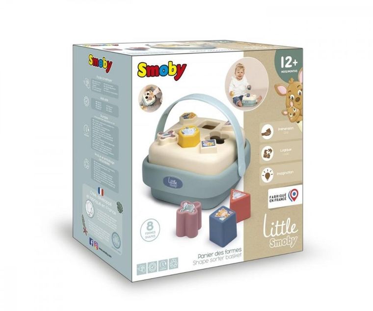 Smoby, sorter kształtów w koszyku