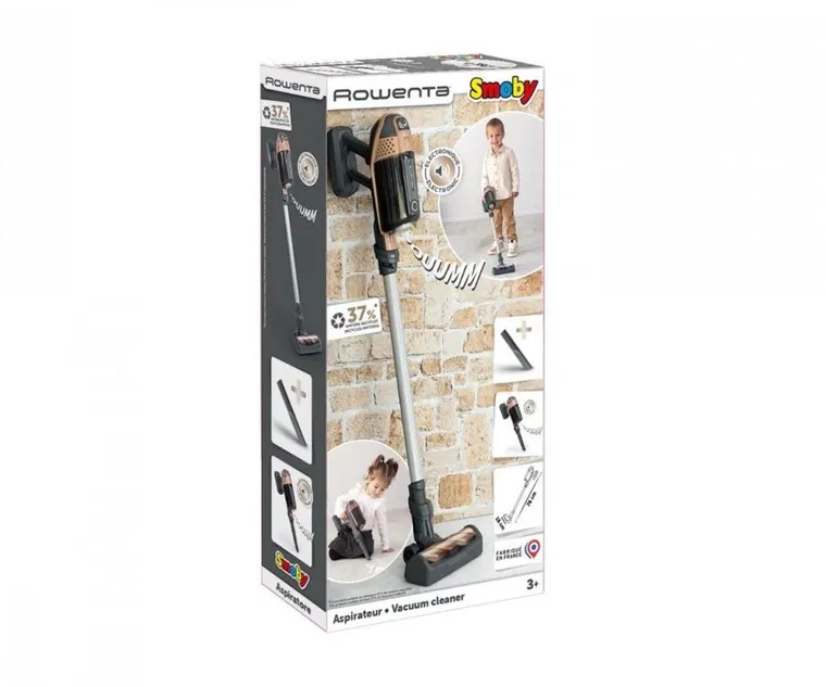 Smoby, X Force Rowenta, interaktywny odkurzacz pionowy