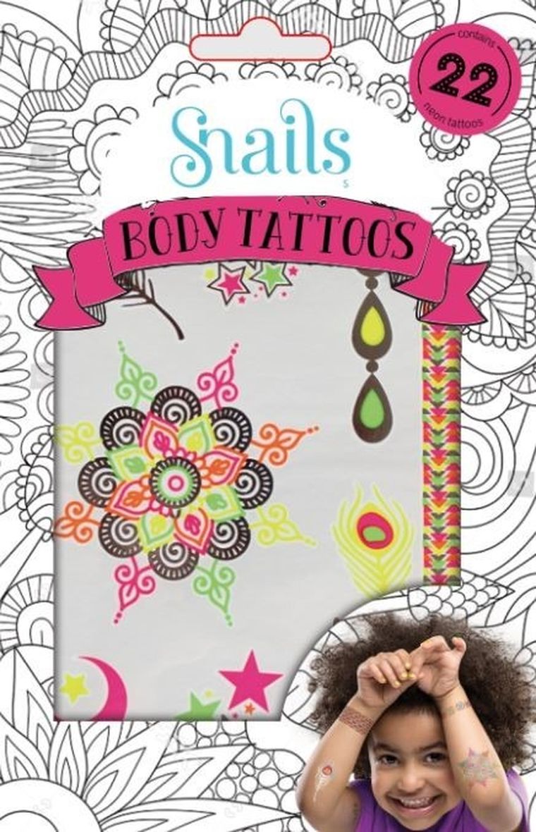 Snails, tatuaże, Neon