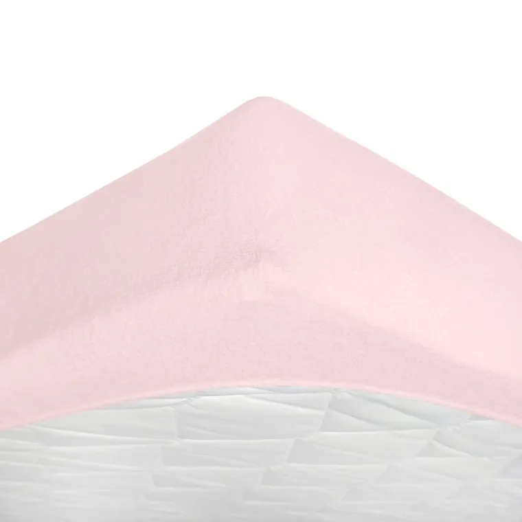 Snibbs, nieprzemakalne prześcieradło, różowe, 60-120 cm
