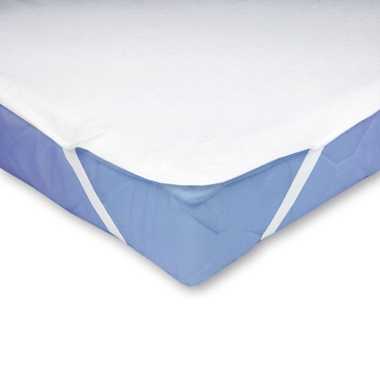 Snibbs, Podkład higieniczny nieprzemakalny z gumką, biały, 70-140 cm