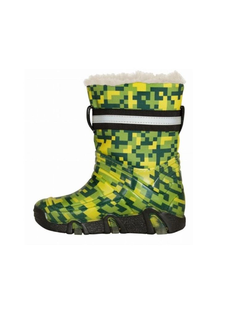 Śniegowce chłopięce, zielone, Zetpol