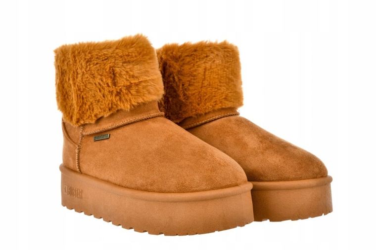 Śniegowce damskie, brązowe, Big Star