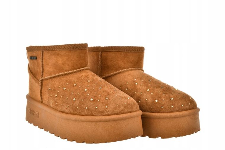 Śniegowce damskie, brązowe, Big Star