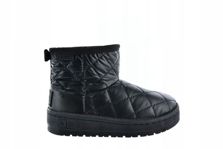 Śniegowce dziewczęce, ocieplane, czarne, Big Star