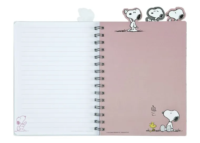 Snoopy, notatnik A5