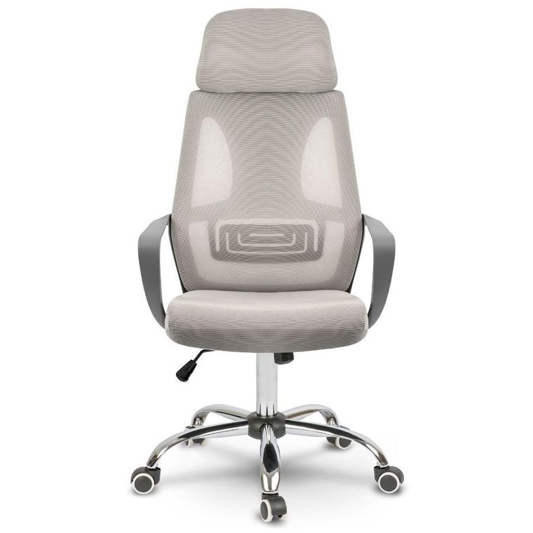 Sofotel, Praga, fotel biurowy, jasnoszary