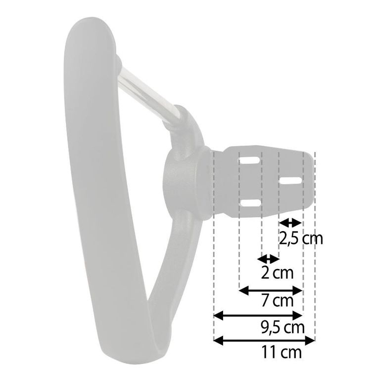 Sofotel, Sydney II, podłokietniki do fotela, czarne, 2 szt.