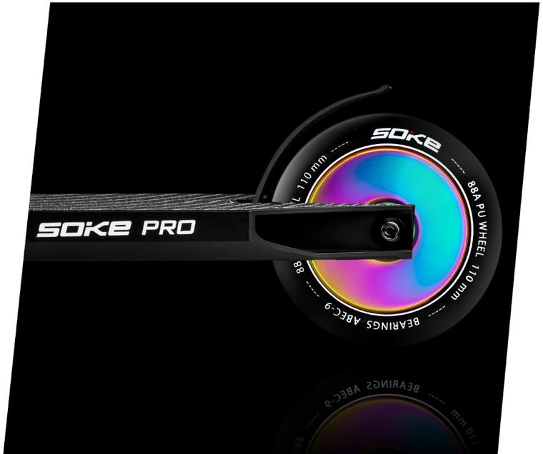 Soke, ABEC-9, kółka do hulajnogi wyczynowej, 110 mm