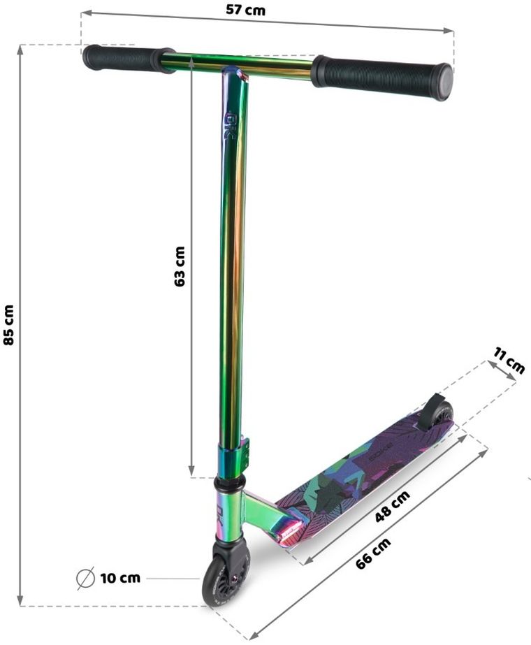 Soke, Evo Street, hulajnoga wyczynowa, Neochrome