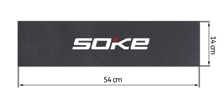 Soke, grip tape do hulajnogi, czarny