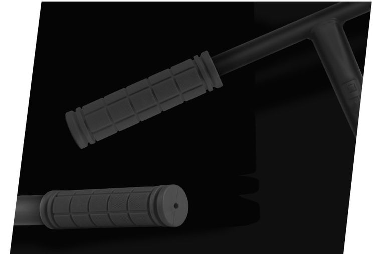 Soke, gripy, uchwyty do hulajnogi, 125-32 mm, czarne, 2 szt.