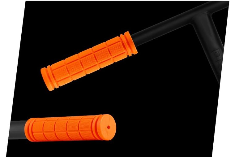 Soke, gripy, uchwyty do hulajnogi, 125-32 mm, pomarańczowe, 2 szt.