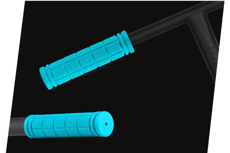 Soke, gripy, uchwyty do hulajnogi, 125-32 mm, turkusowe, 2 szt.