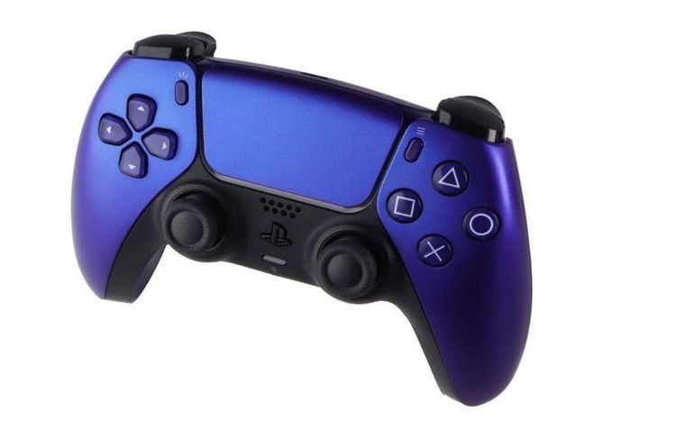 Sony, DualSense, kontroler bezprzewodowy, cobalt blue