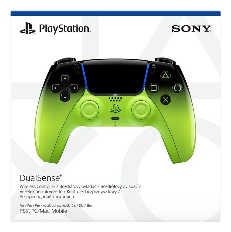 Sony, DualSense PS5, kontroler, Remix Green New Edition