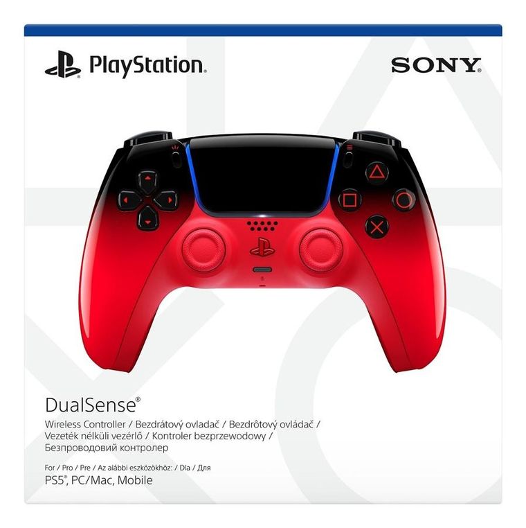 Sony, DualSense PS5, kontroler, Techno Red New Edition