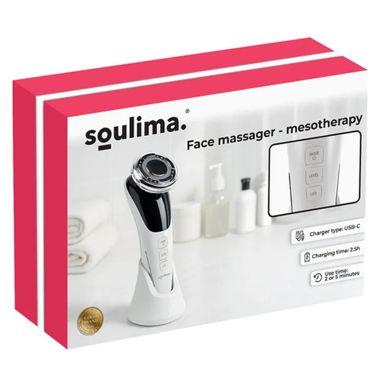 Soulima, masażer do twarzy, mezoterapia