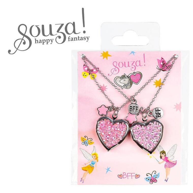 Souza! BFF Serca, naszyjniki przyjaźni, 2 szt.