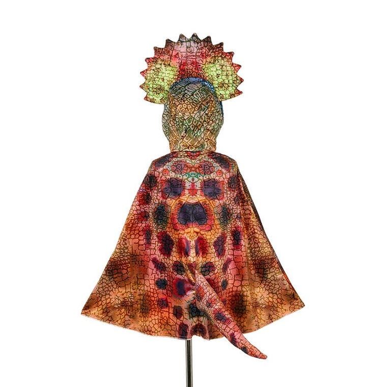 Souza! Dinozaur Triceratops, peleryna z kapturem-maską, 4-7 lat