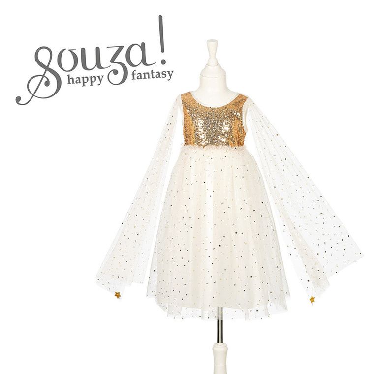 Souza! Dorianne, sukienka wizytowa tiulowa, z rękawami, 3-4 lata