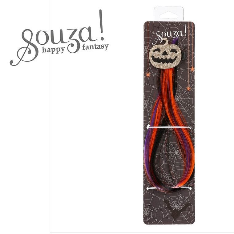 Souza! dynia, spinka do włosów, z doczepianym pasemkiem