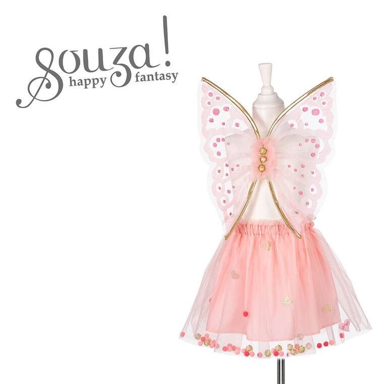 Souza! Elf Lusianne, spódniczka i skrzydła, strój elfa, 3-5 lat