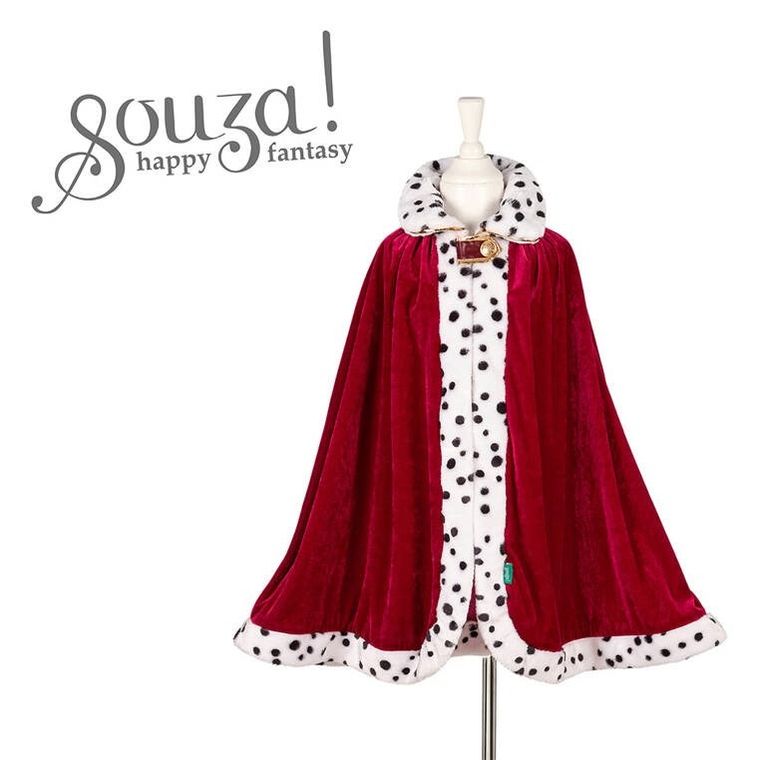 Souza! Król Louis, kostium peleryna, 4-8 lat