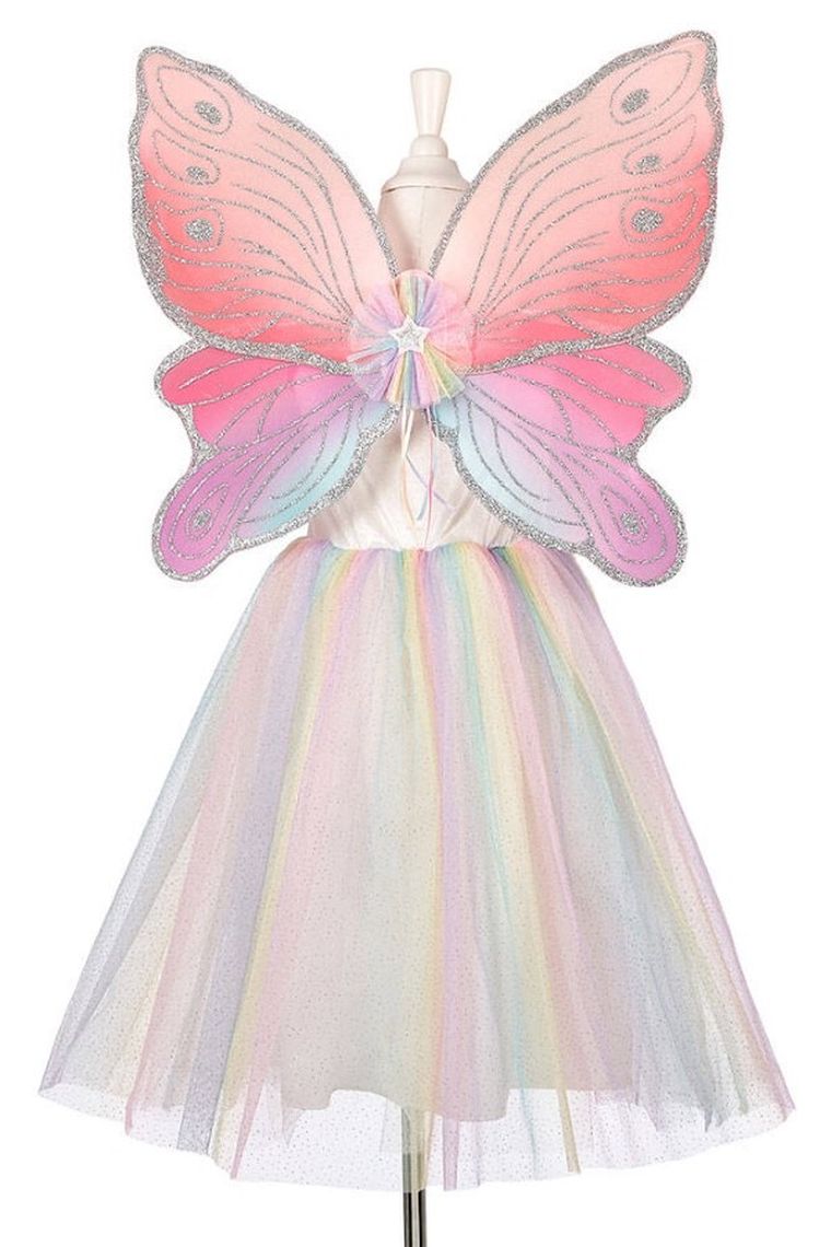 Souza! Louanne, sukienka i skrzydła motyl, wróżka, strój, 8-10 lata