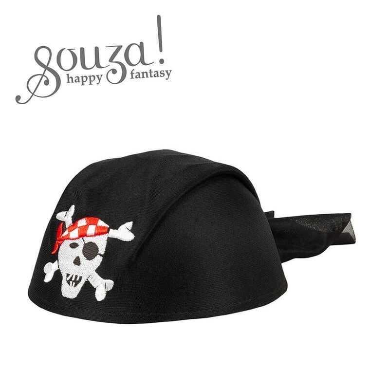 Souza! O'Mally, bandana piracka, czarna