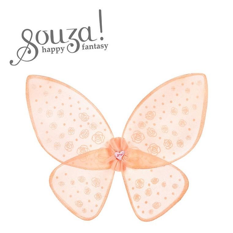 Souza! Rosanna, transparentne skrzydła w róże