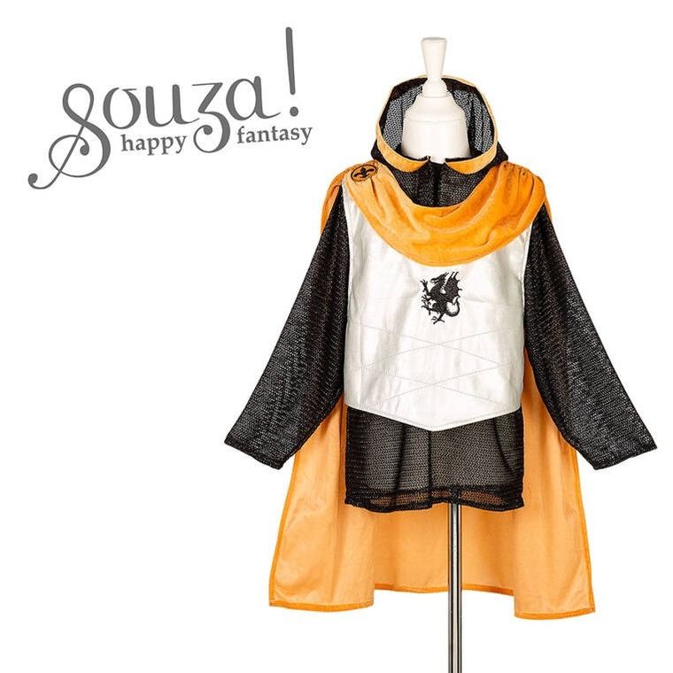 Souza! Rycerz Ramon, kostium miękka zbroja z peleryną, 5-7 lat
