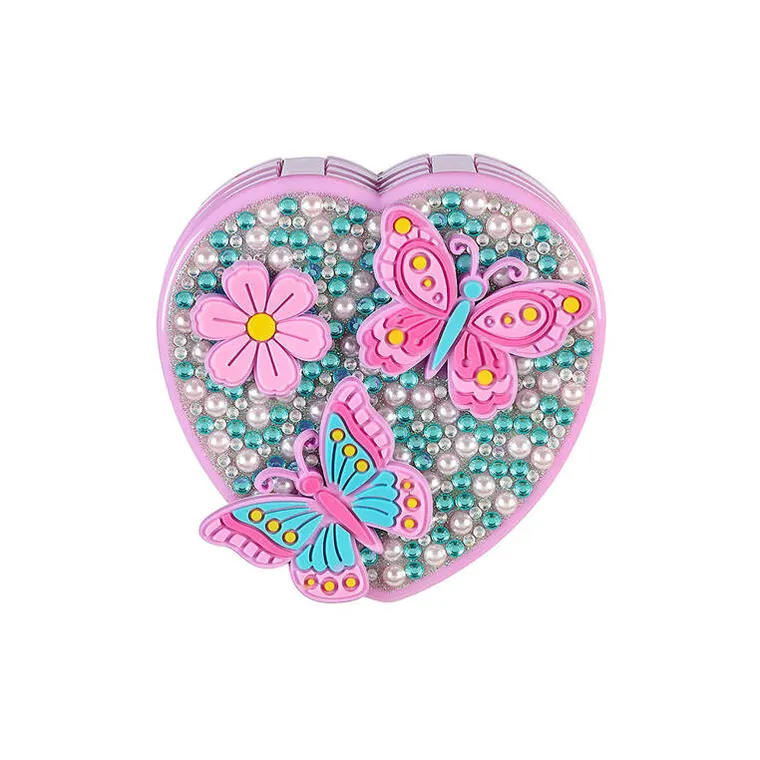 Souza! Serce, kasetka z lusterkiem i kosmetykami dla dzieci, 18 elementów