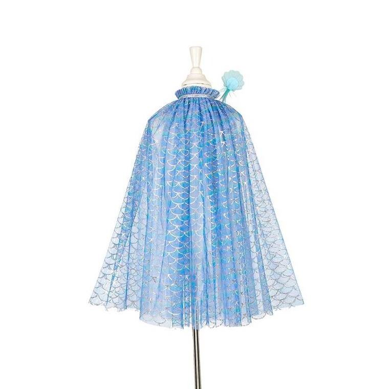 Souza! Syrenka Marlya, peleryna z opaską do włosów i różdżką, kostium, 3-4 lata