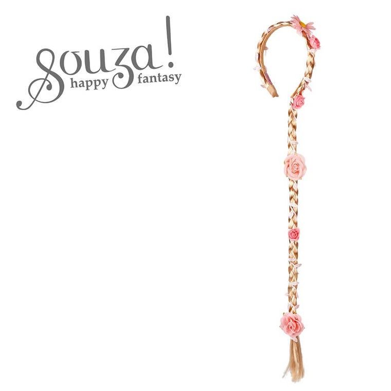 Souza! Taylor, opaska do włosów z długim blond warkoczem