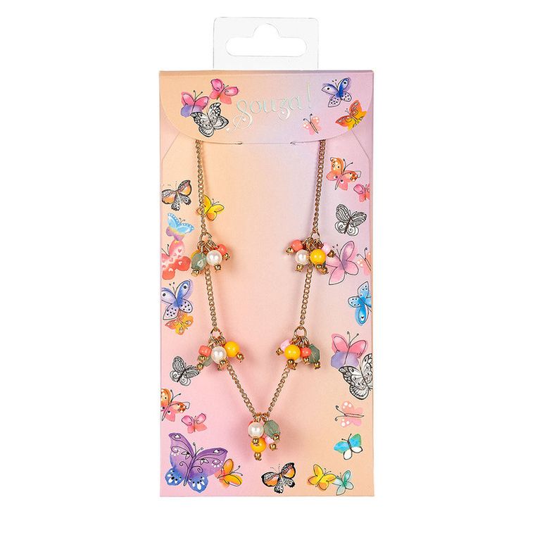 Souza! Valeia, naszyjnik łańcuszek z zawieszkami