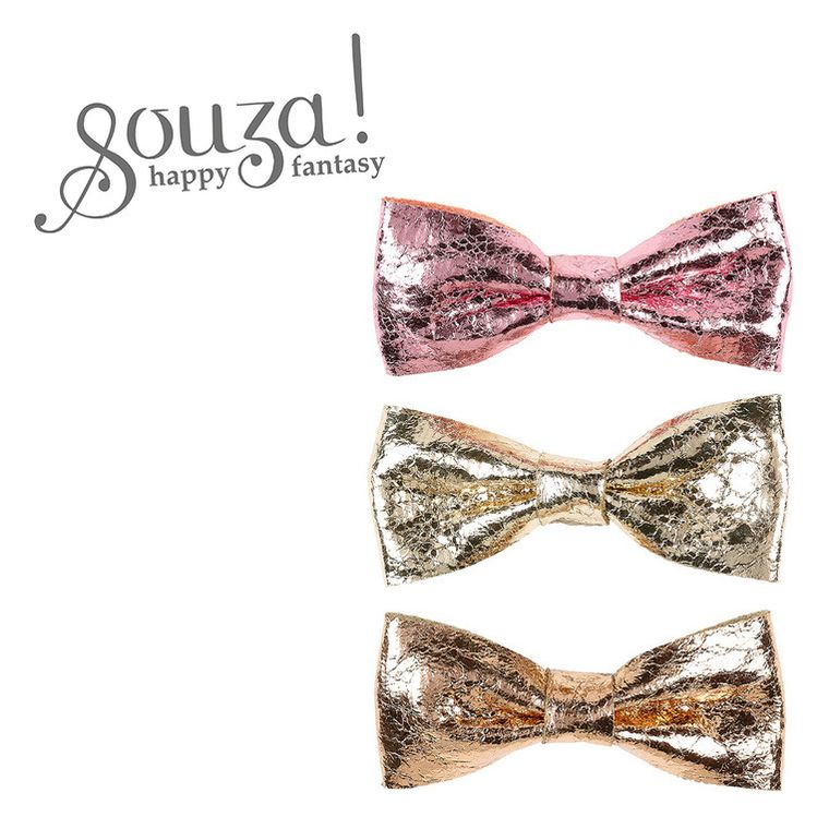 Souza! Xandi, spinki do włosów, metaliczne kokardki, 3 szt.