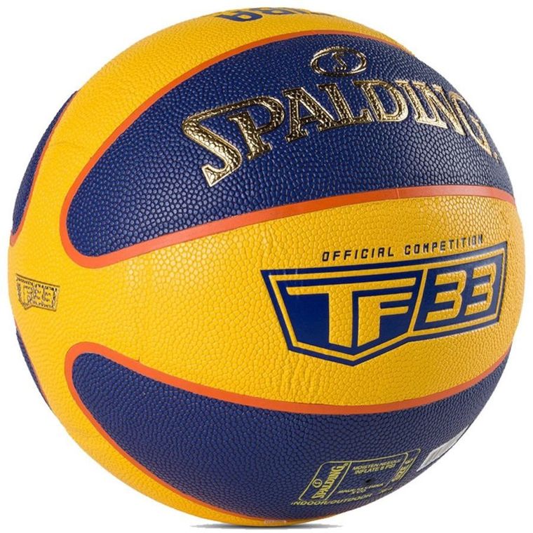 Spalding, piłka koszykowa, TF-33 Official Competition, rozmiar 6