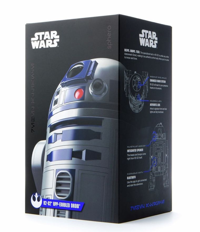 Sphero, Star Wars, R2-D2, zabawka interaktywna sterowana smartfonem lub tabletem