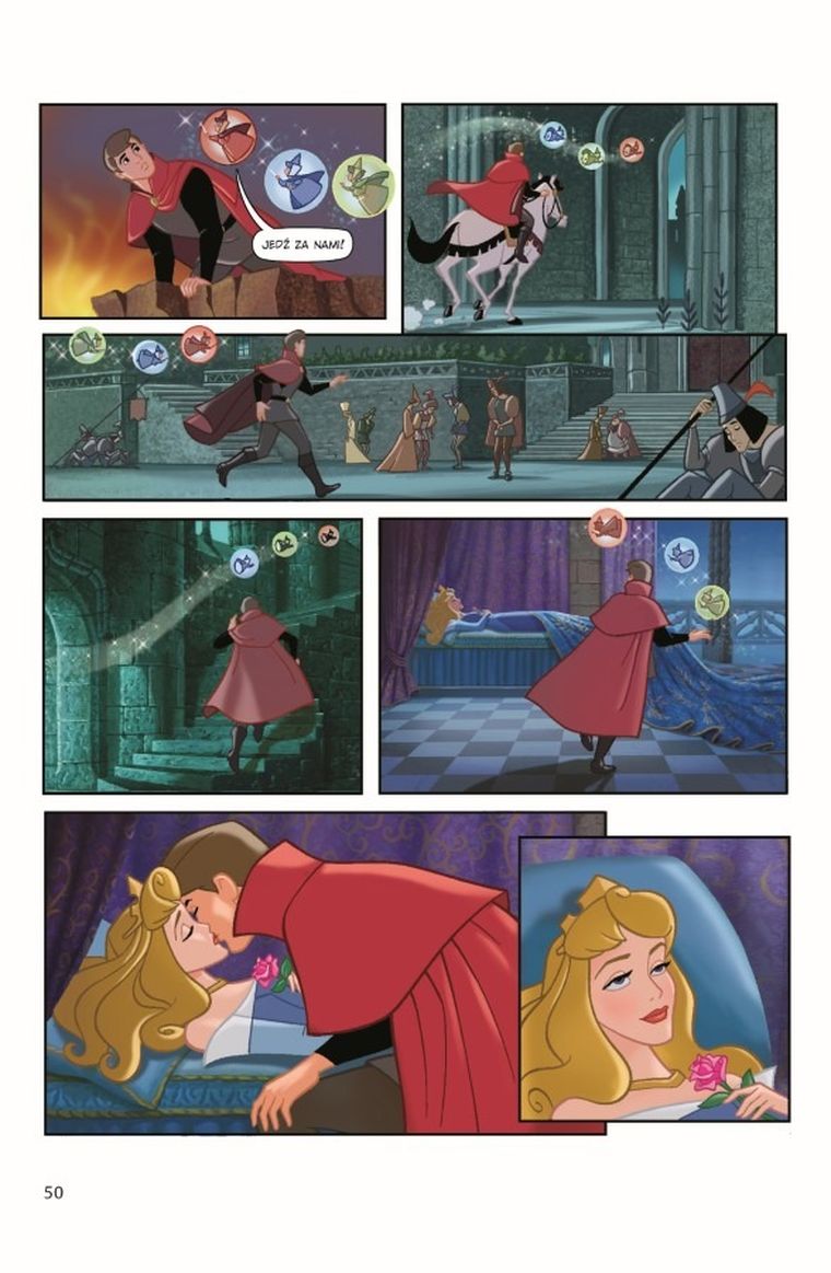 Śpiąca Królewna. Klasyczne baśnie Disneya w komiksie