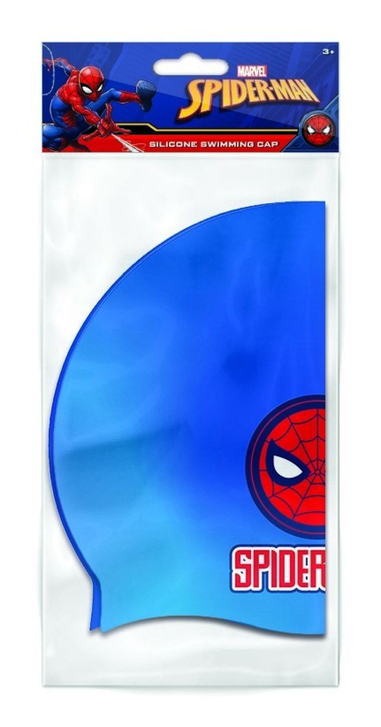 Spider-Man, czepek pływacki, niebieski