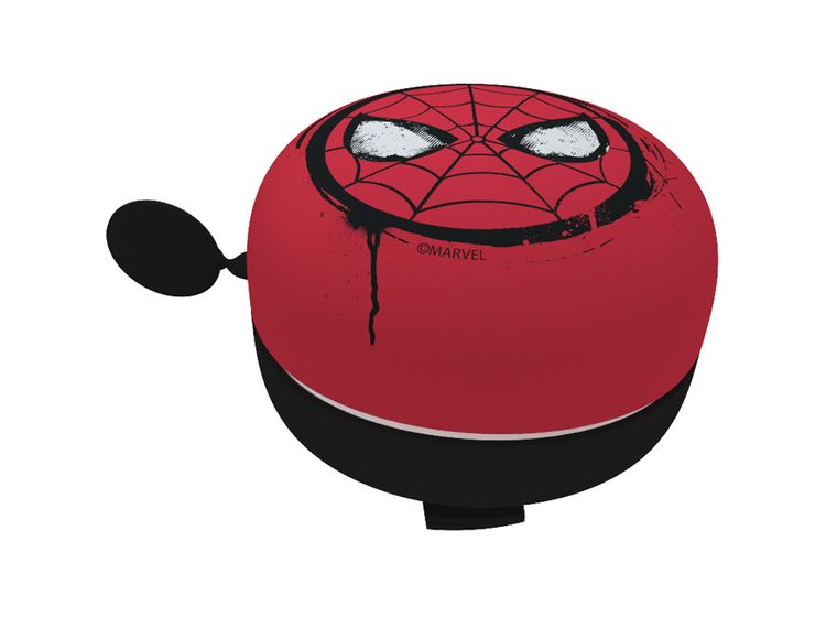 Spider-Man, dzwonek rowerowy retro, 6 cm