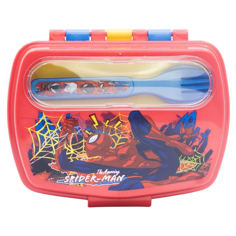Spider-Man, Funny, lunchbox + sztućce