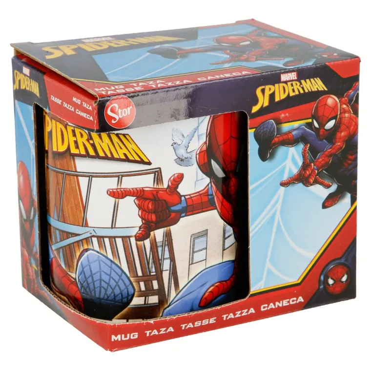 Spider-Man, kubek ceramiczny, w pudełku, 325 ml
